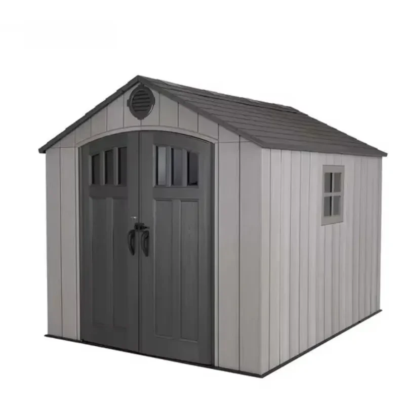 Storage House Tool Garden Shed Metal Steel Galvanized Steel Customizable Metal and Wood Storage Mail Package Powder Coated