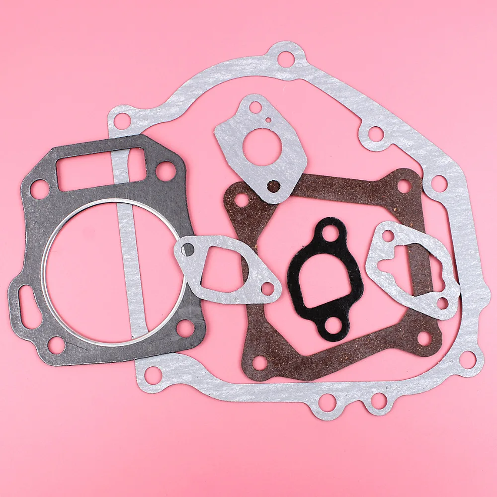 Xi Lanh Đầu Cácte Van Bìa Intake Bộ Chế Hòa Khí Gasket Toàn Bộ Đối Với Honda GX160 GX200 5.5HP 6.5HP GX 160 200 Động Cơ