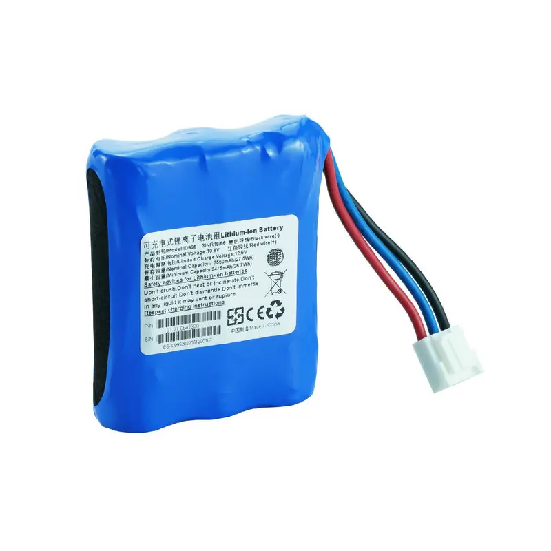 Applicable to ID995 3INR19/66 X8 X10 for EDAN for Vital Signs Monitor Battery