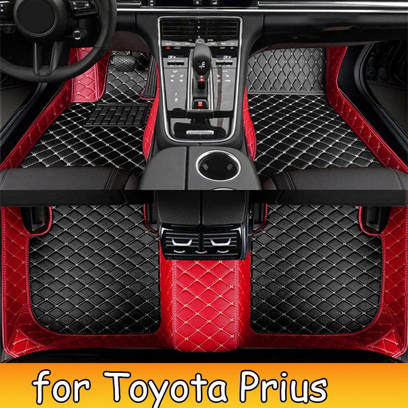 

Автомобильные коврики для Toyota Prius XW20 2003 ~ 2009, прочные коврики, кожаный коврик, комплект напольных ковриков против грязи, автомобильные аксессуары 2004 2005 2006