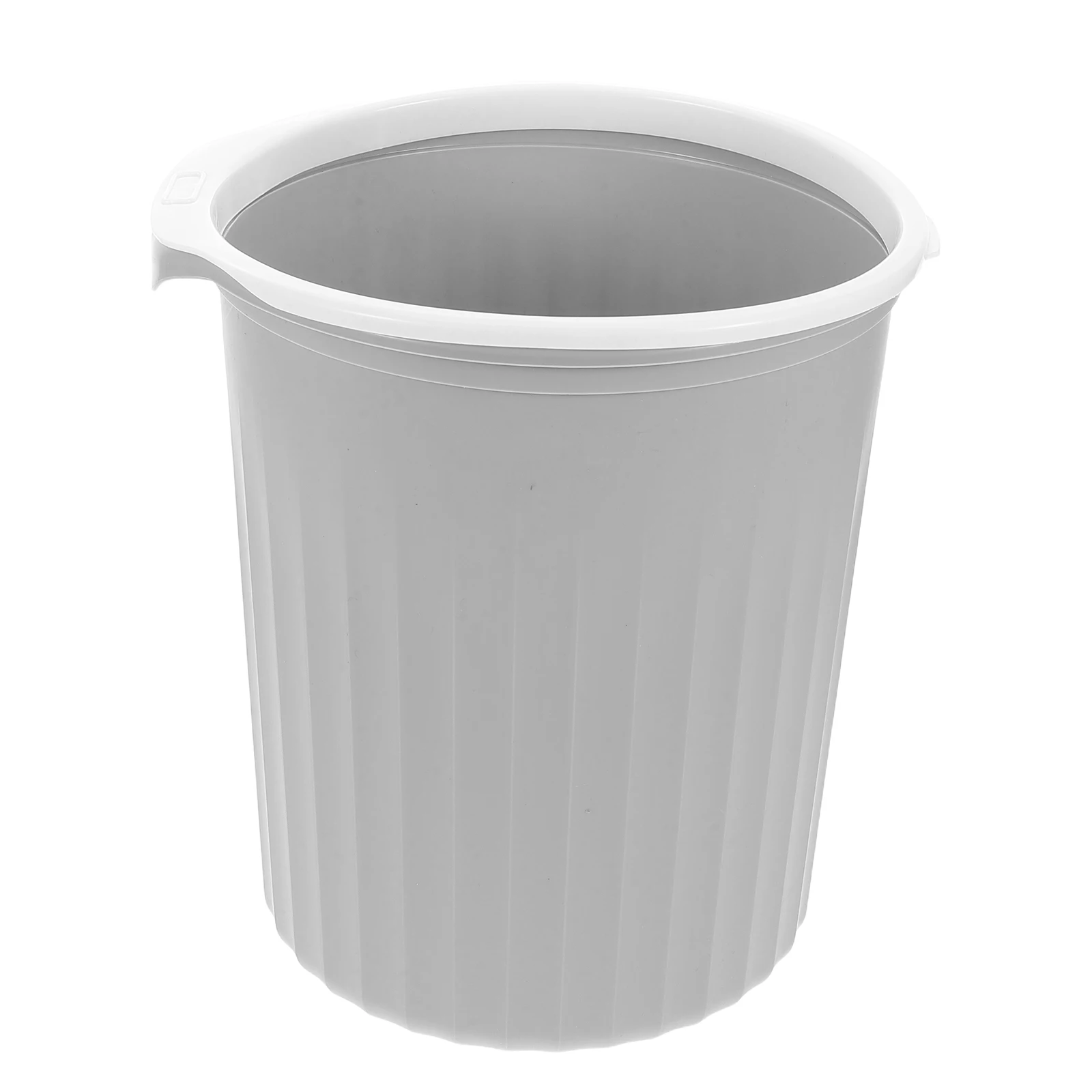 

Minimalist Trash Can Large Capacity Plastic Waste Bin For Bathroom Bedroom Kitchen Office Stylish Decorative Garbage Pail Odor