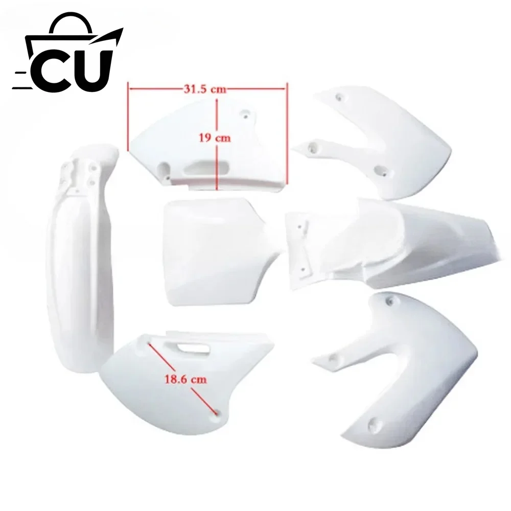 Plastic BBR Fender KITS cover full set for BBR Style dirt bike / pit bike Motorcycle Spare Parts