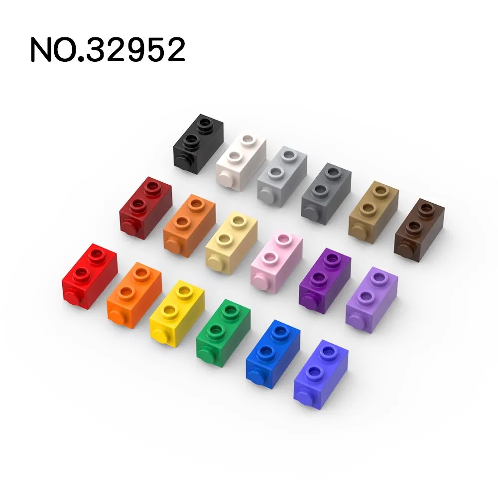 20pcs MOC Parts 32952 Brick Modified 1 x 1 x 1 2/3 Compatible Bricks DIY Assmble Building Blocks Particle Kid Puzzle Toy Gift