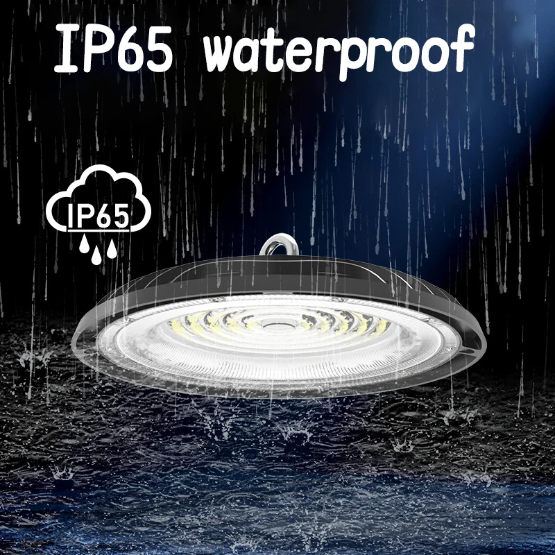 UFO LED High Bay Light AC100-120V Warehouse industrial light Super Bright Round Spotlights For Factories Homes Outdoor Indoor