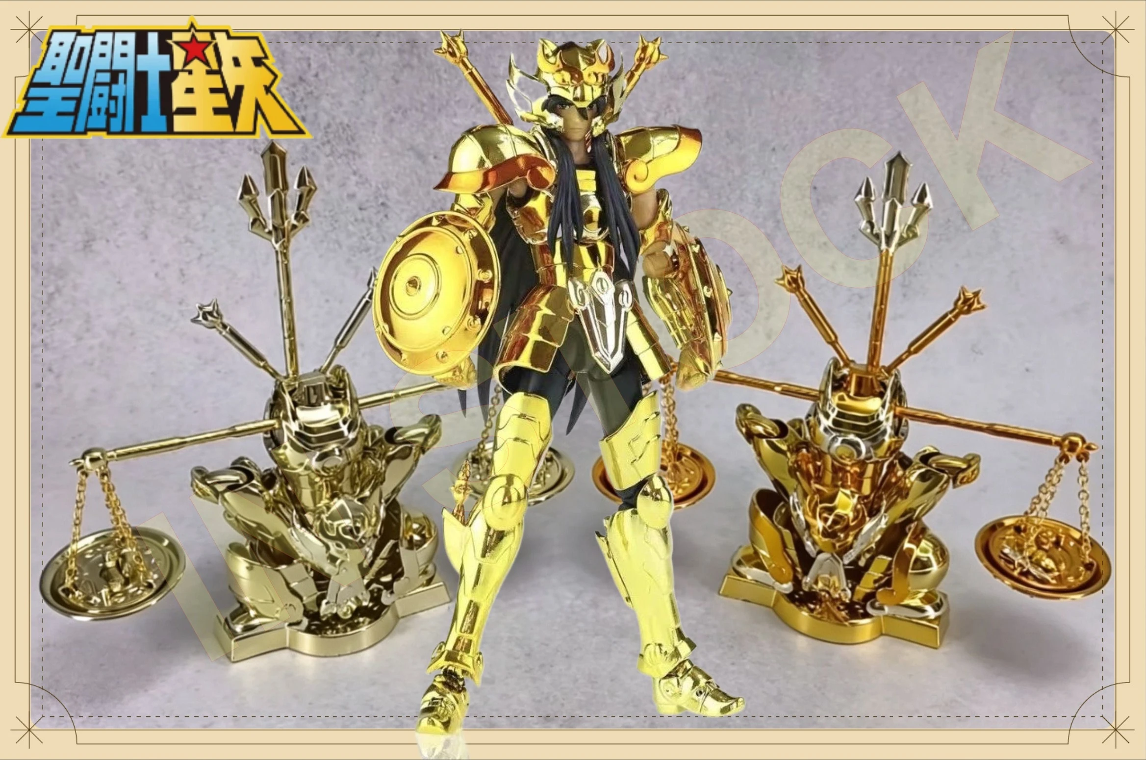 

CS Model Saint Seiya Myth Cloth EX Libra Dohko Action Figure With Dragon Shiryu Head Knights of the Zodiac - In Stock