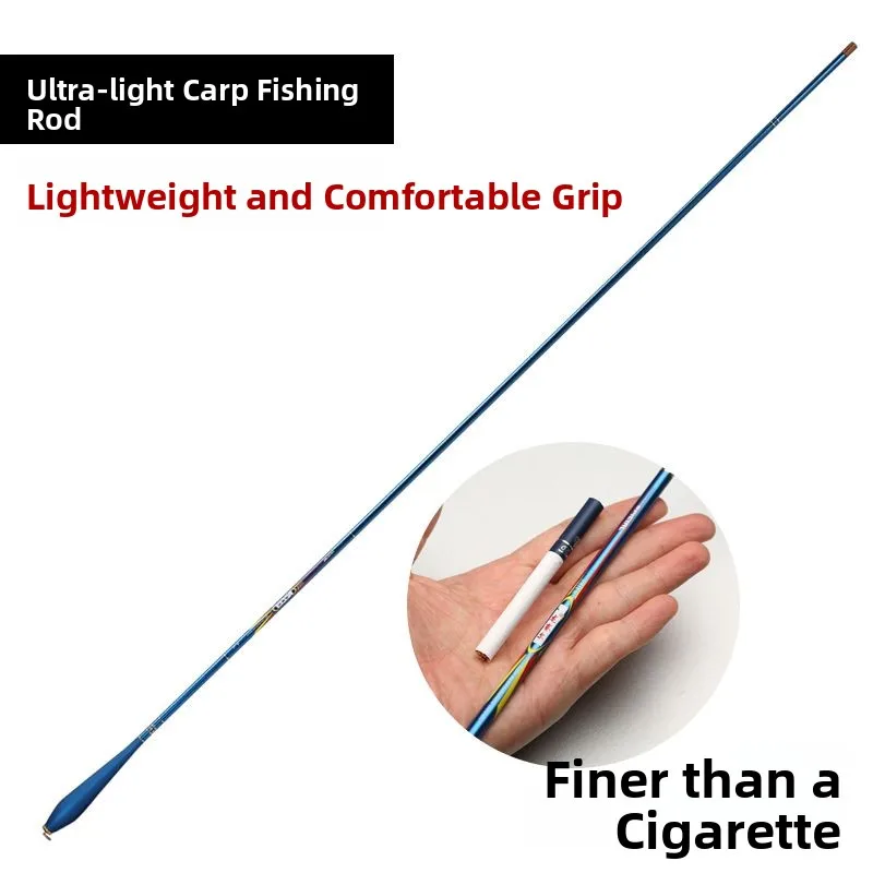 超微細カーボン製釣り竿-鯉釣り竿-精巧な職人技-軽量で耐久性のある柔軟性-3段構造
