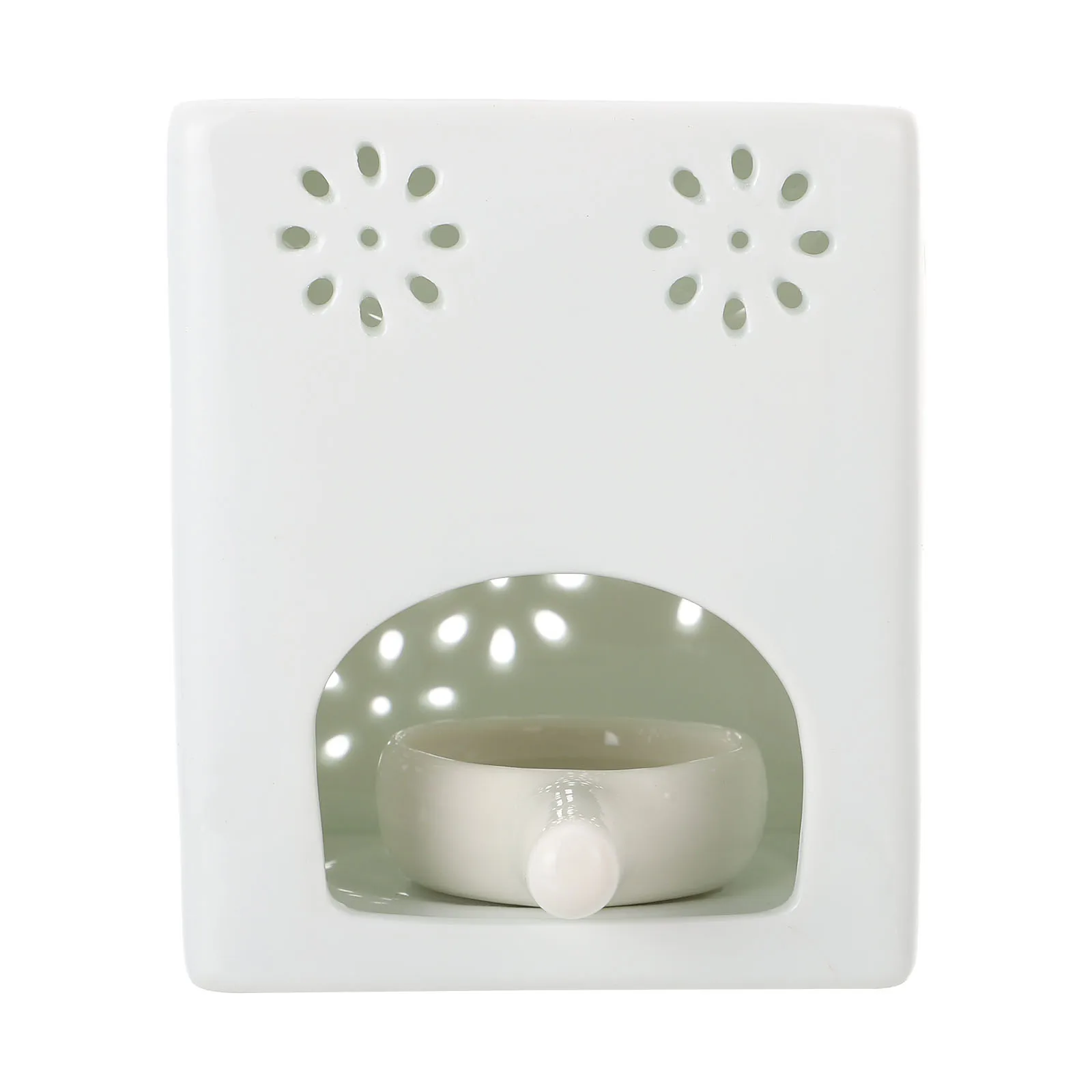 Ceramic Aroma Burner Incense Diffuser Hollow Design Indoor Outdoor Decor Reusable Lightweight Portable Spa Wedding Party Beauty