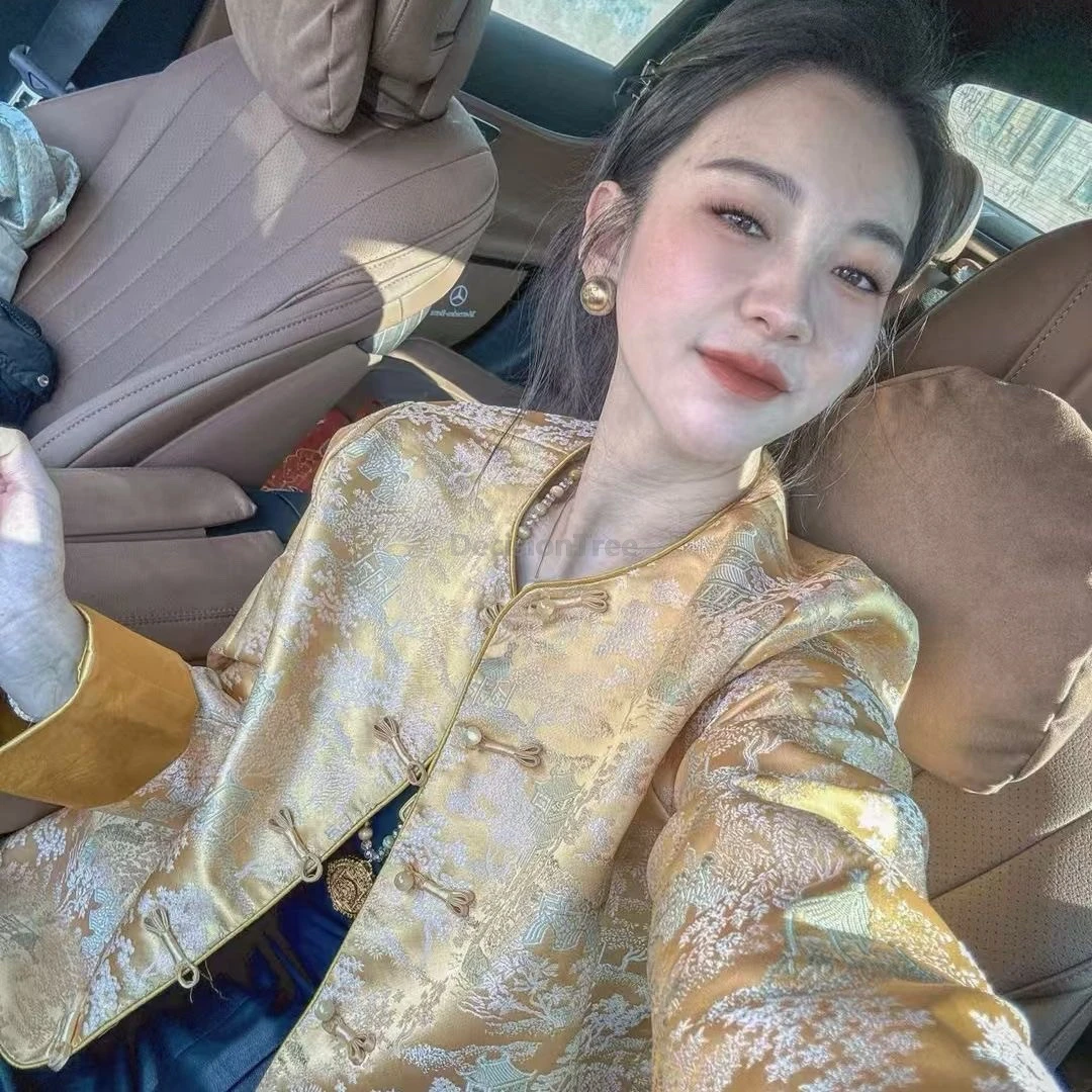chinese-style-national-pattern-buckle-jacket-high-end-jacquard-new-vintage-chic-top-loose-jacket-over-size-women-crew-neck-coat