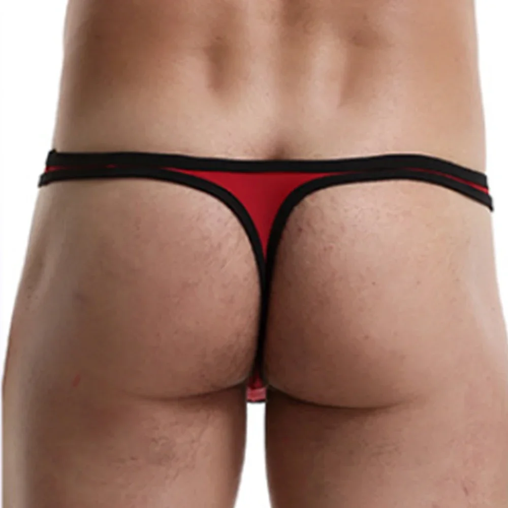Underpants Mens Underwear Brief Stretchable Men's G String Briefs With Soft And Comfortable Pouch And Back String