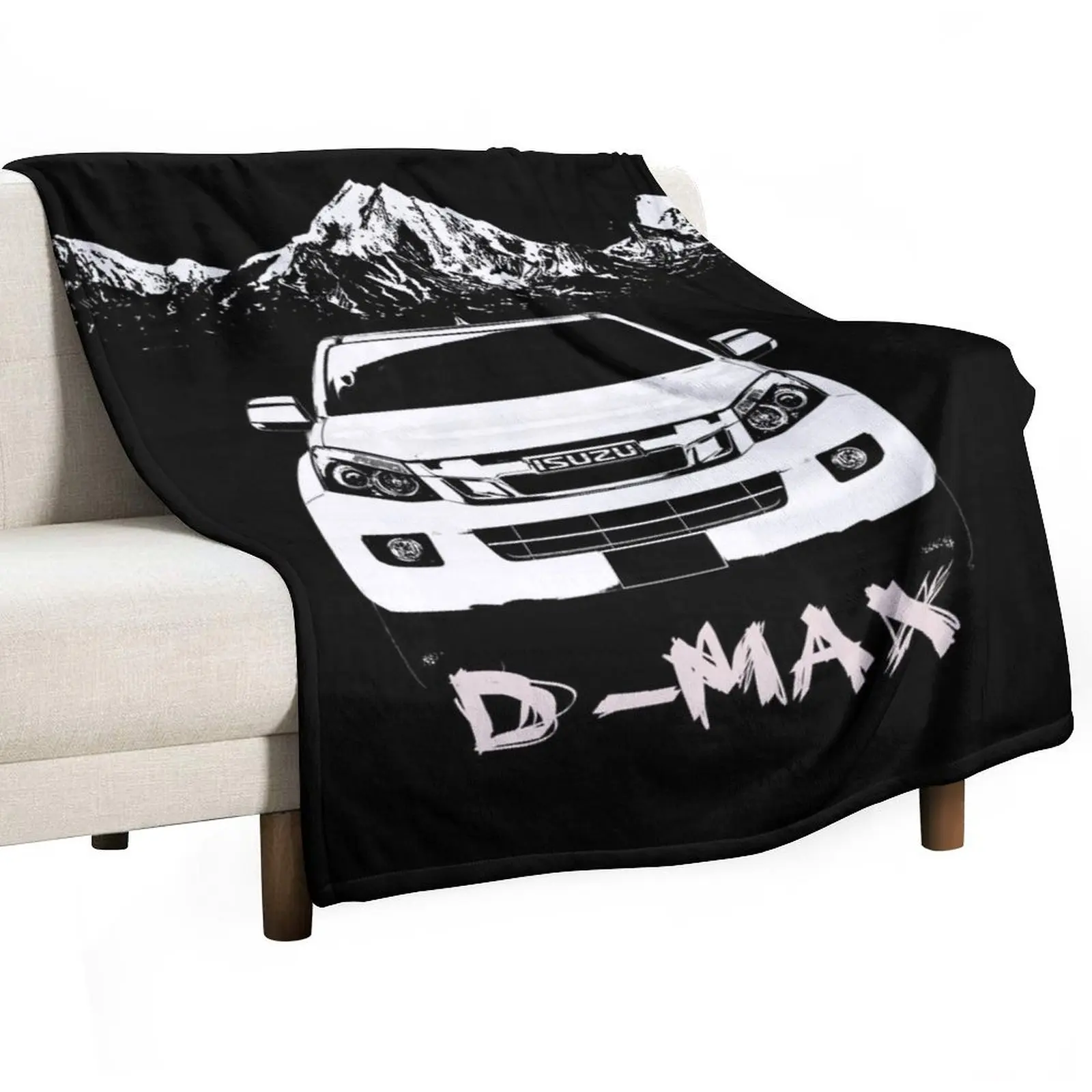 D max isuzu 4wd Throw Blanket Camping For Baby Decoratives Plush Blankets