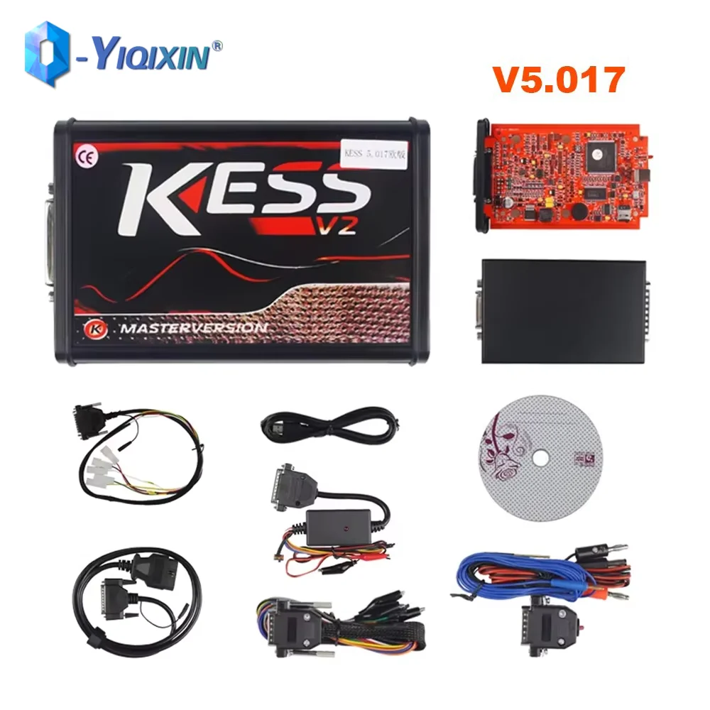 Online Unlimited KESS V5.017 V2 v2.80 Red KTAG V7.020 2.25 ECU Chip Tuning OBD2 Programming Tool Manager ECU Programmer No Token