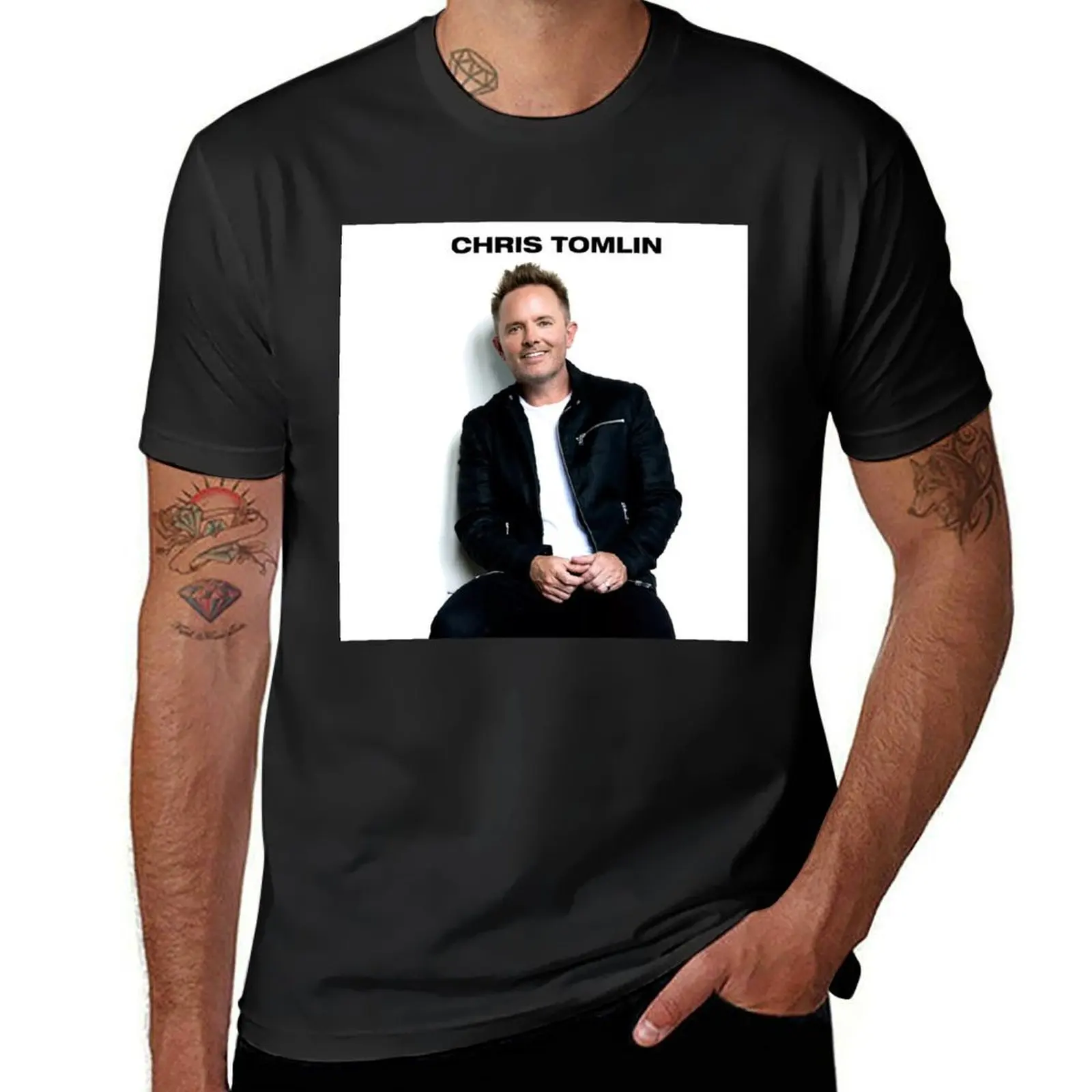 chris tomlin hits tour 2021 sctv T-Shirt plus size tops plain graphics men t shirt