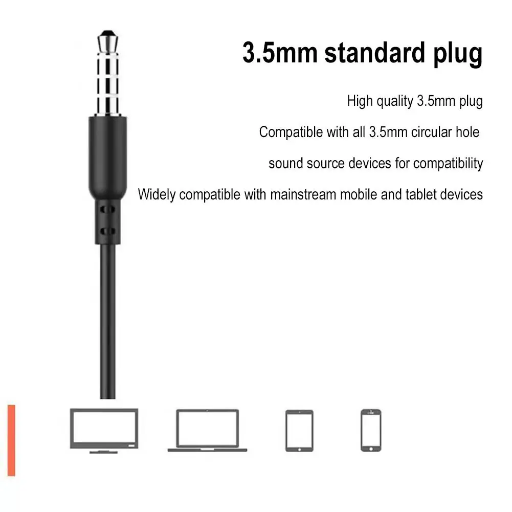 Auriculares intrauditivos con cable de 3,5mm, accesorios intrauditivos, micrófono, alta calidad, 2 colores opcionales, C6Z2