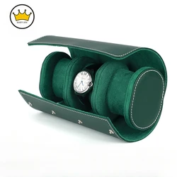 Storage Box with Slid in Out Watch Organizers Hexagonal Business Watch Box Watches Roll Travel Case Portable Watch