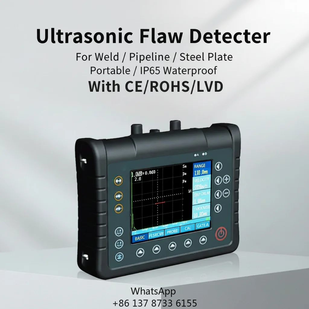 ANYSCAN31 Digital Ultrasonic Flaw Detector For NDT Weld Inspection & Pipe Testing - IP65 Waterproof, CE ROHS, 0-10000mm Range