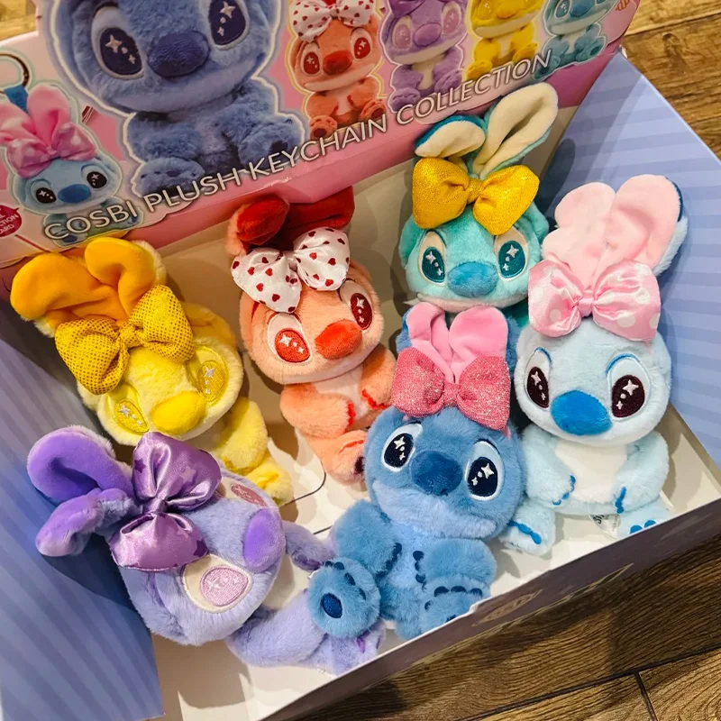 

Игрушки Candy Stitch Series слепая коробка плюшевый брелок коллекция настольный орнамент тренд милая кукла подарок версия материнской лески