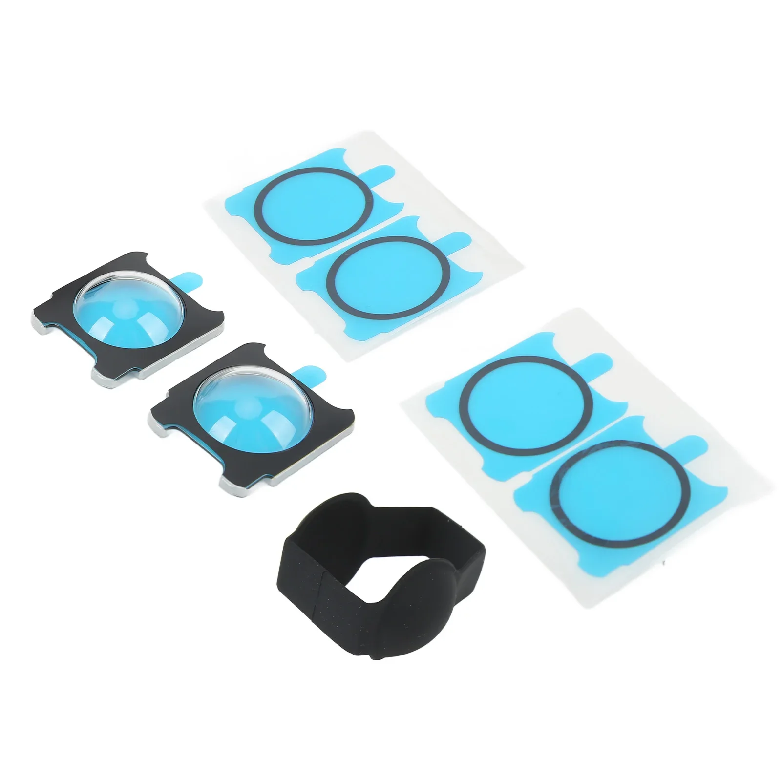 

Adhesive Lens Guards Protector Action Camera Lens Guard Corrosion Resistant with Silicone Protective Cover for Outdoor Shooting