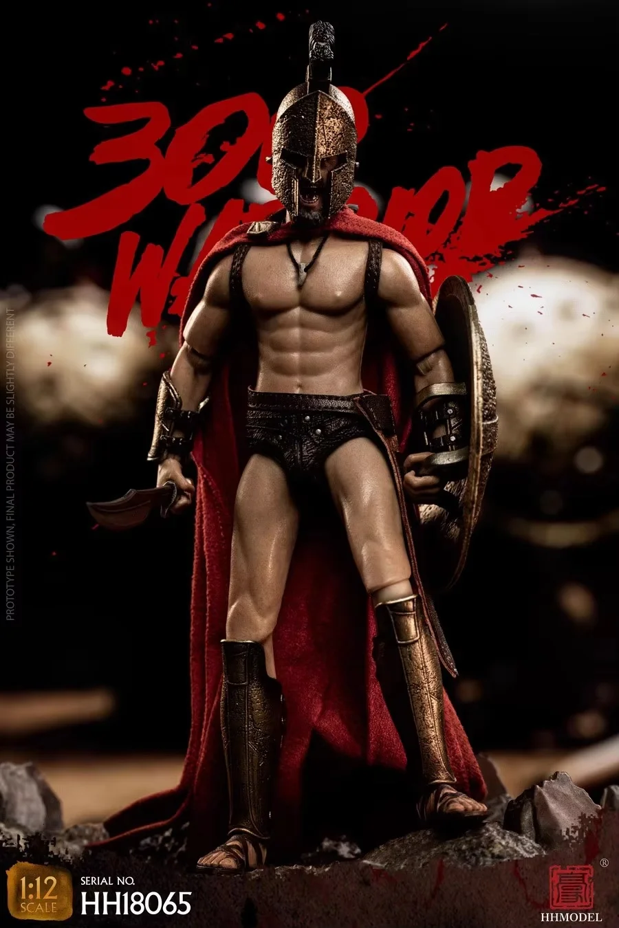 

In Stock HHMODEL HH18065 1/12 Sparta 300 Warrior Mobile Doll 6inch Full Set Action Figure Model Toys Gifts