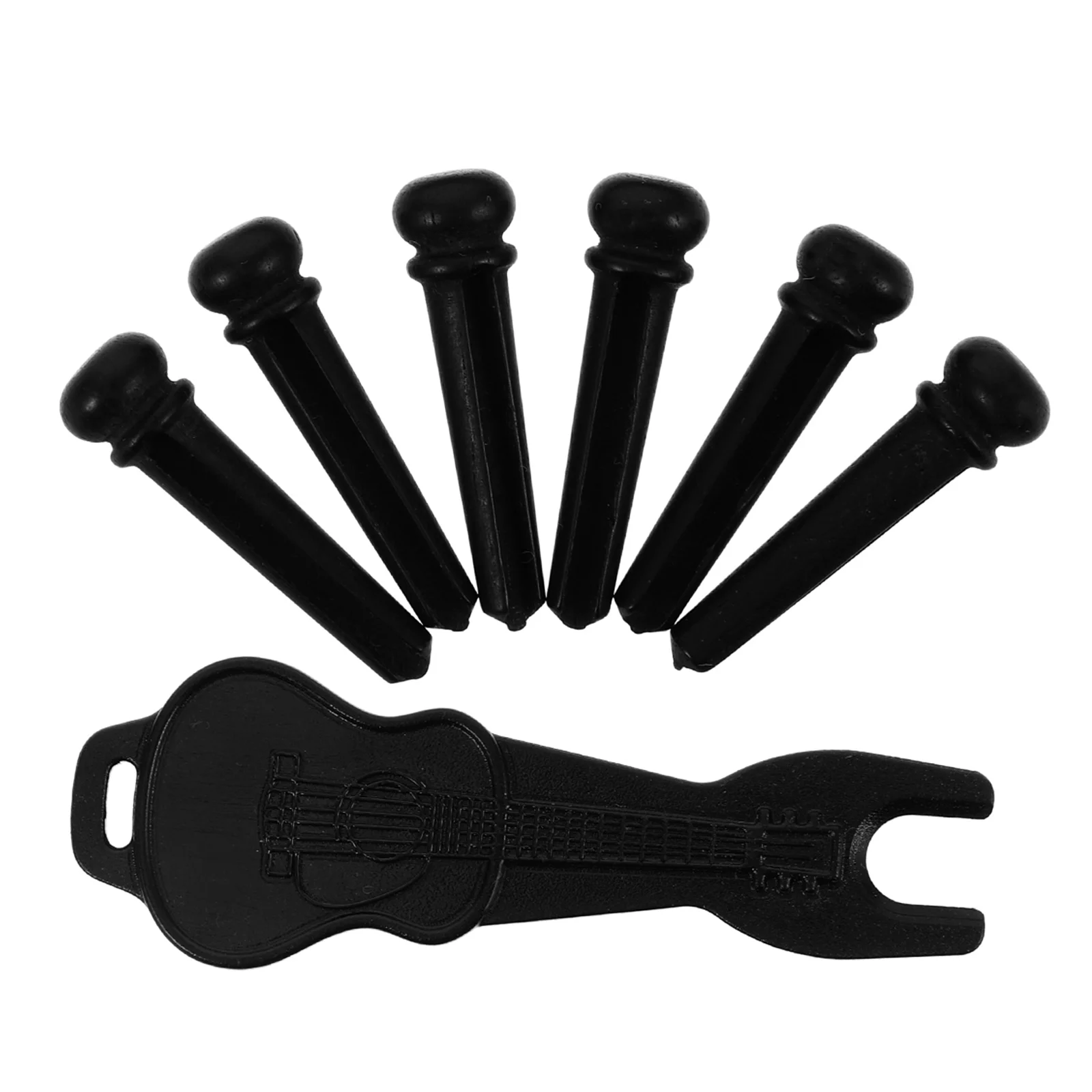 

Guitar Pegs Acoustic Pin Remover Bridge Replacement Parts Puller Pins Bone String