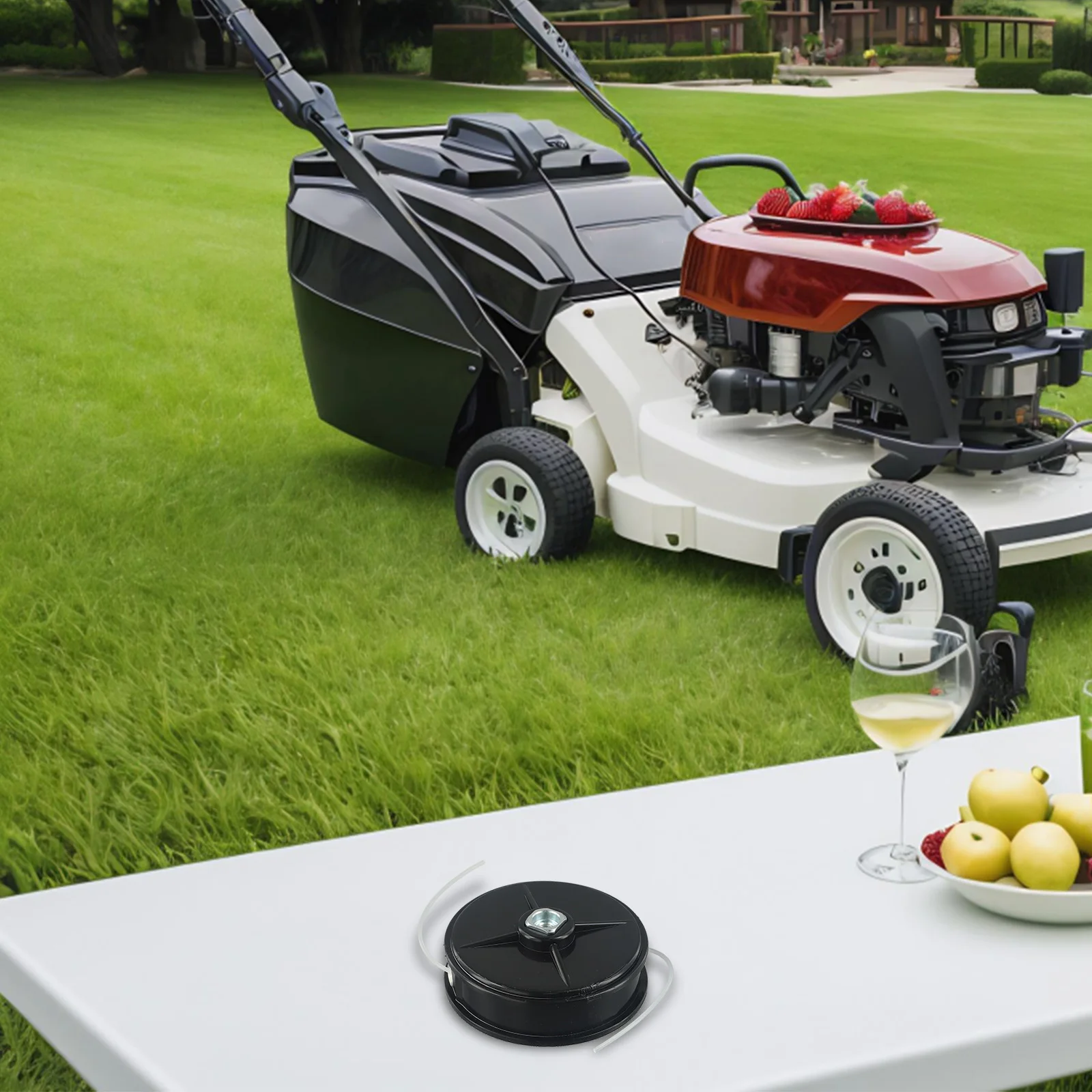 

Trimmer Head For For 21560070 Compatible with Straight Shaft Lawn Mowers and Brush Cutters Efficient Grass Cutting Solution