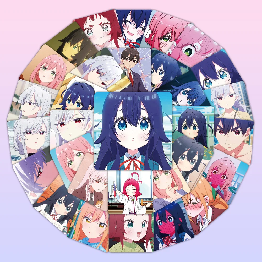 10/50 قطعة 100 الصديقات التي حقا أنيمي الكتابة على الجدران ملصق لطيف أنيمي فتاة ملصق مائي كوب الهاتف المحمول الغيتار سكيت ألعاب أطفال #4