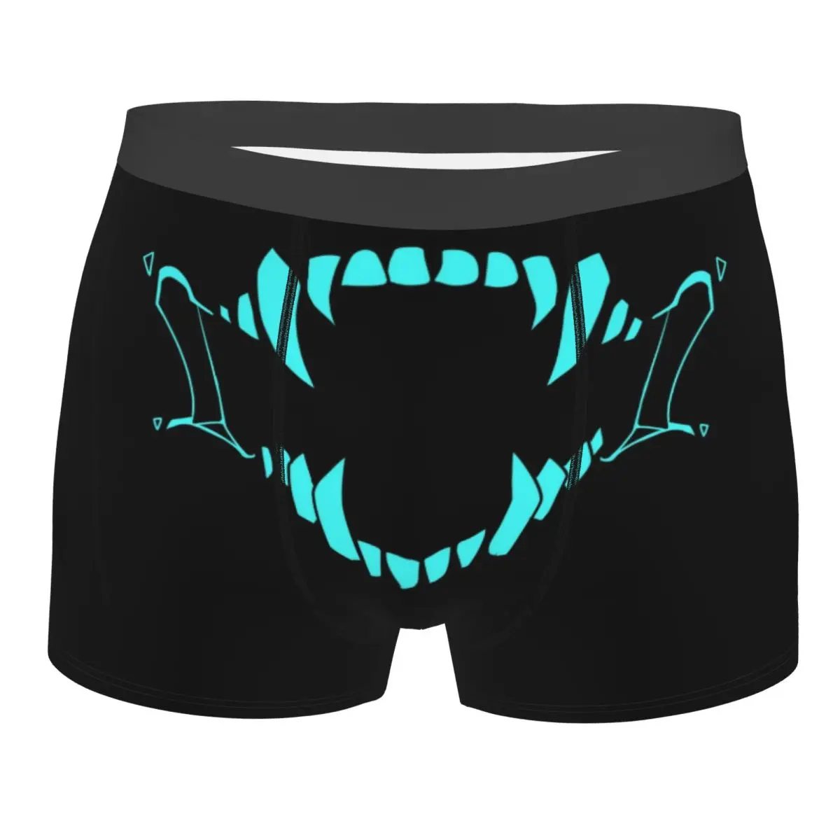 

Cool Neon Oni Monster Teeth Boxers Shorts Panties Male Underpants Stretch Japanese Samurai Demon Hannya Briefs Underwear