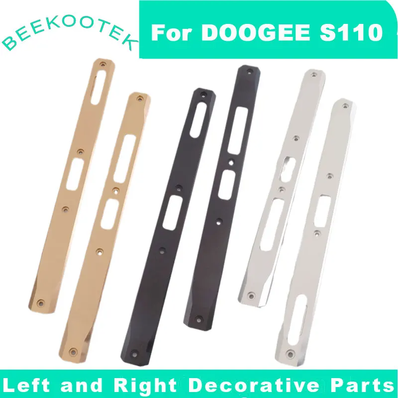 

Новинка, Оригинальный алюминиевый чехол для аккумулятора DOOGEE S110, декоративные детали для левой и правой стороны, аксессуары для телефона DOOGEE S110