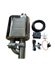 Remote Control Sound-Wave Control Switch For Stainless Steel Valve Drum Of Universal Automobile Exhaust Pipe