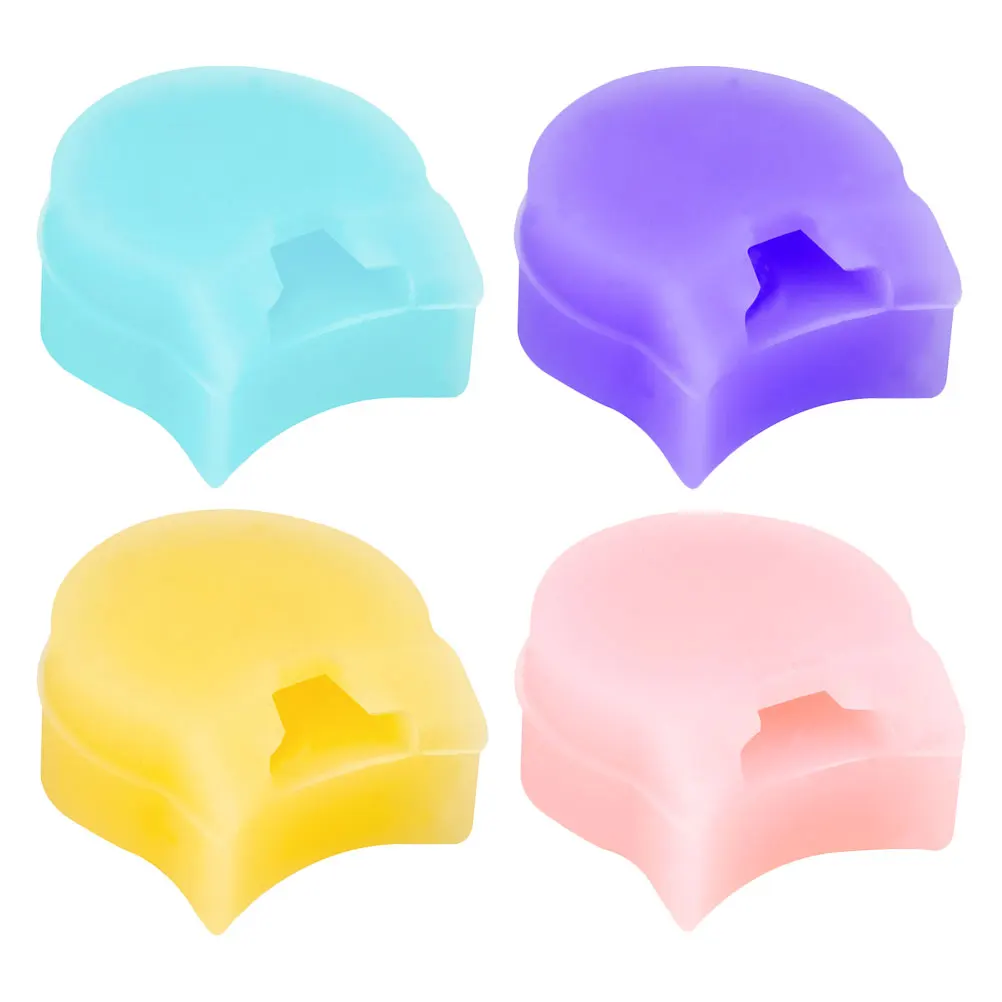 

4 Pcs Clarinet Thumb Rest Portable Pads Instrument Accessories Cushion Silicone