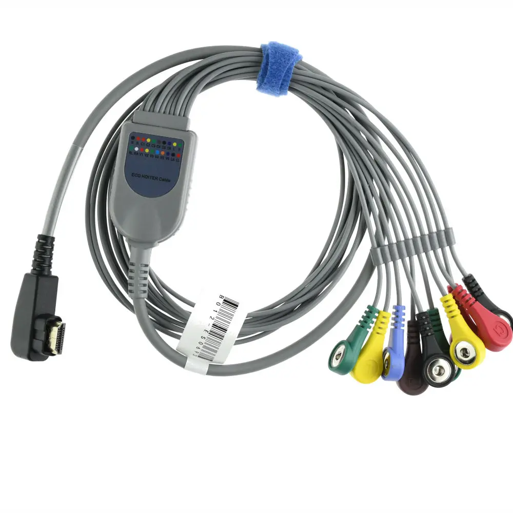 

ECG Cable lead ECG Holter Monitoring Recorder System For DMS holter