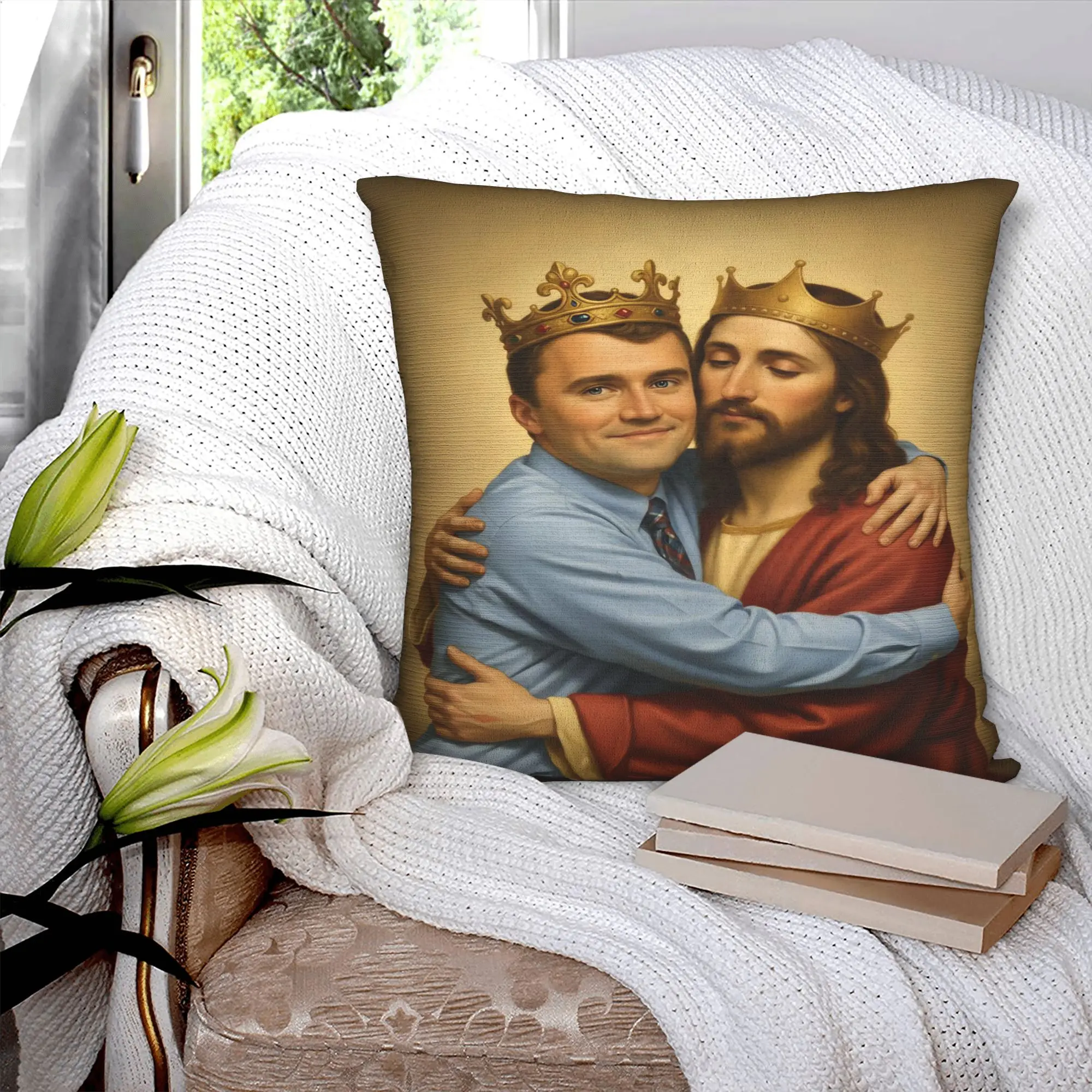 

Украшения для кровати Чарли Кирк Наволочки Мерч Наволочки Квадратные наволочки разных размеров