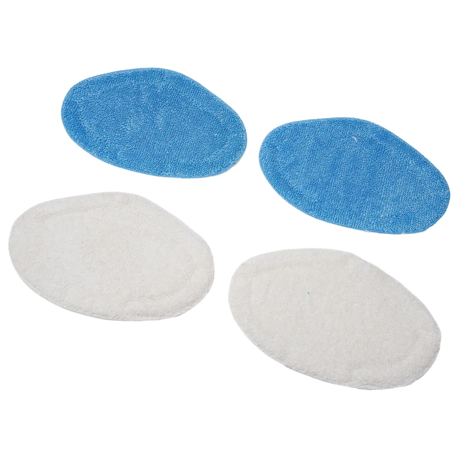 

4 Pieces For Hoover Dual For Steam Plus Mop Pads 62300479 Steam Cleaner Parts Triangle Replacement Cloth Accessories / Cleaning