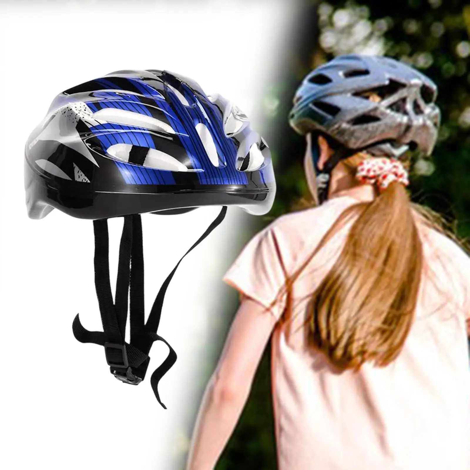 Lightweight Bike Helmet Adjustable Fit Skateboard Helmet for Roller Skating and Mountain Cycling view 3