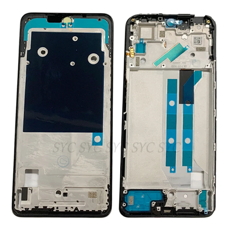 Housing Middle Frame LCD Bezel Plate Panel Chassis For Xiaomi Poco X4 Pro 5G Phone Metal LCD Frame Replacement Parts