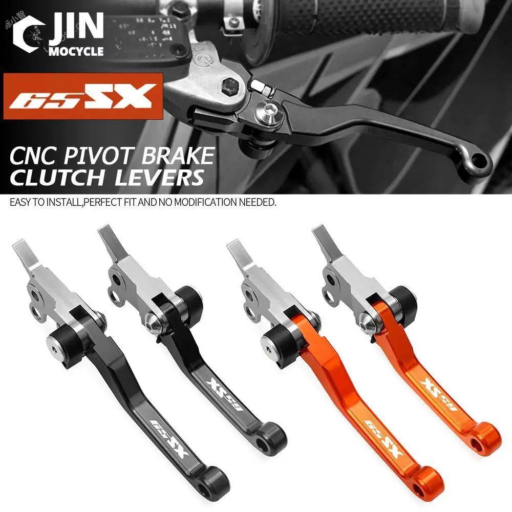 

Motocross Foldable Pivot Dirt Bike Brake Clutch Levers Cable Lever Handle For 65SX 65 XC 2004-2018 2017 2016 2015 2014 2013 2012