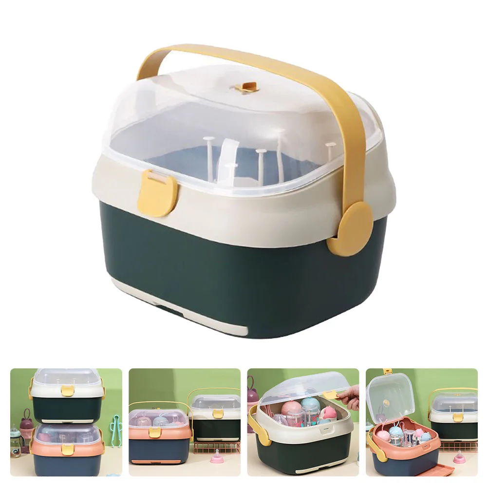 

1 шт., сушилка для детских бутылочек, прочный полипропиленовый материал, многофункциональный держатель для бутылочек для кормления, чехол-органайзер для детских товаров