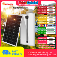 Dokio 18V 400W Waterproof New Rigid Solar Panel Set Controller For Home Charge 12V Car Battery Monocrystalline China