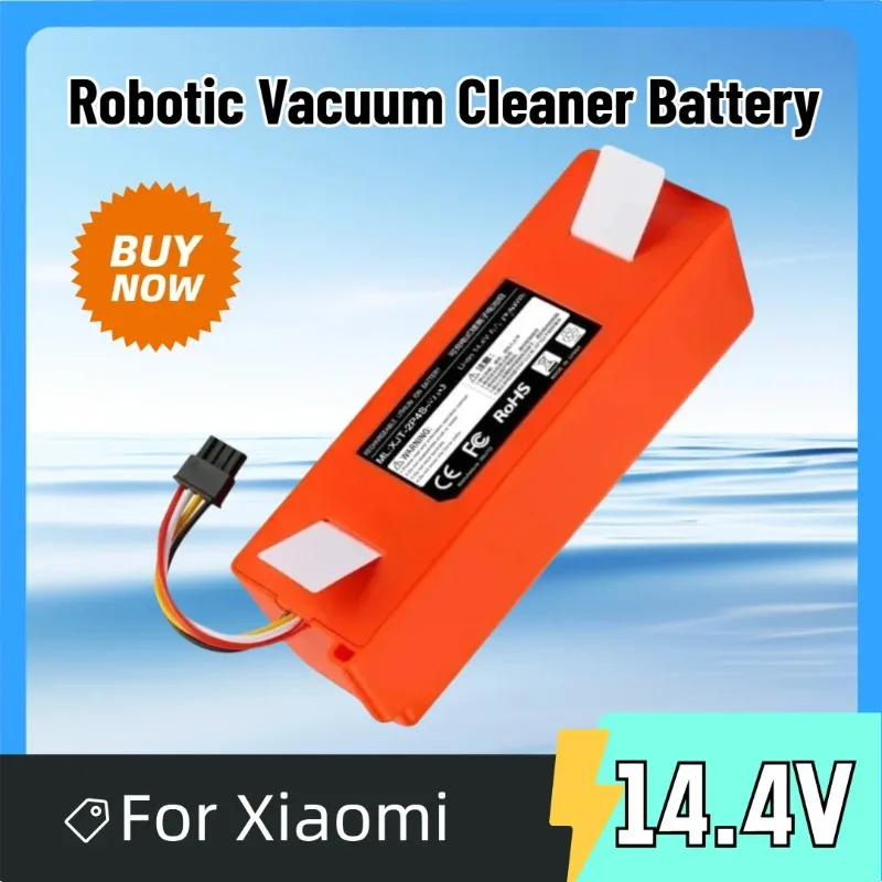

BRR-2P4S-5200S for Xiaomi Roborock S55 S60 S65 S50 S51 S5 MAX S6 Robotic Vacuum Cleaner Battery