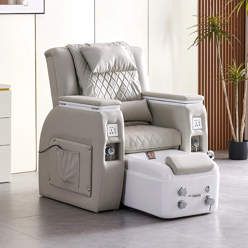 Voetmassagebed, Elektrische Voetbadbank, Fauteuilbed, Nail Art, Wimper Schoonheidsstoel, Voetmassagebed, Elektrische Fauteuil