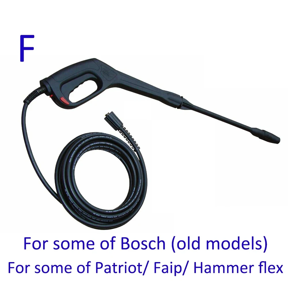 Pressure Washer Gun Hose Kit Car Washer Water Spray Gun Hose  for Karcher Champion Elitech Hammer Interskol Sterwins Lavor Bosch