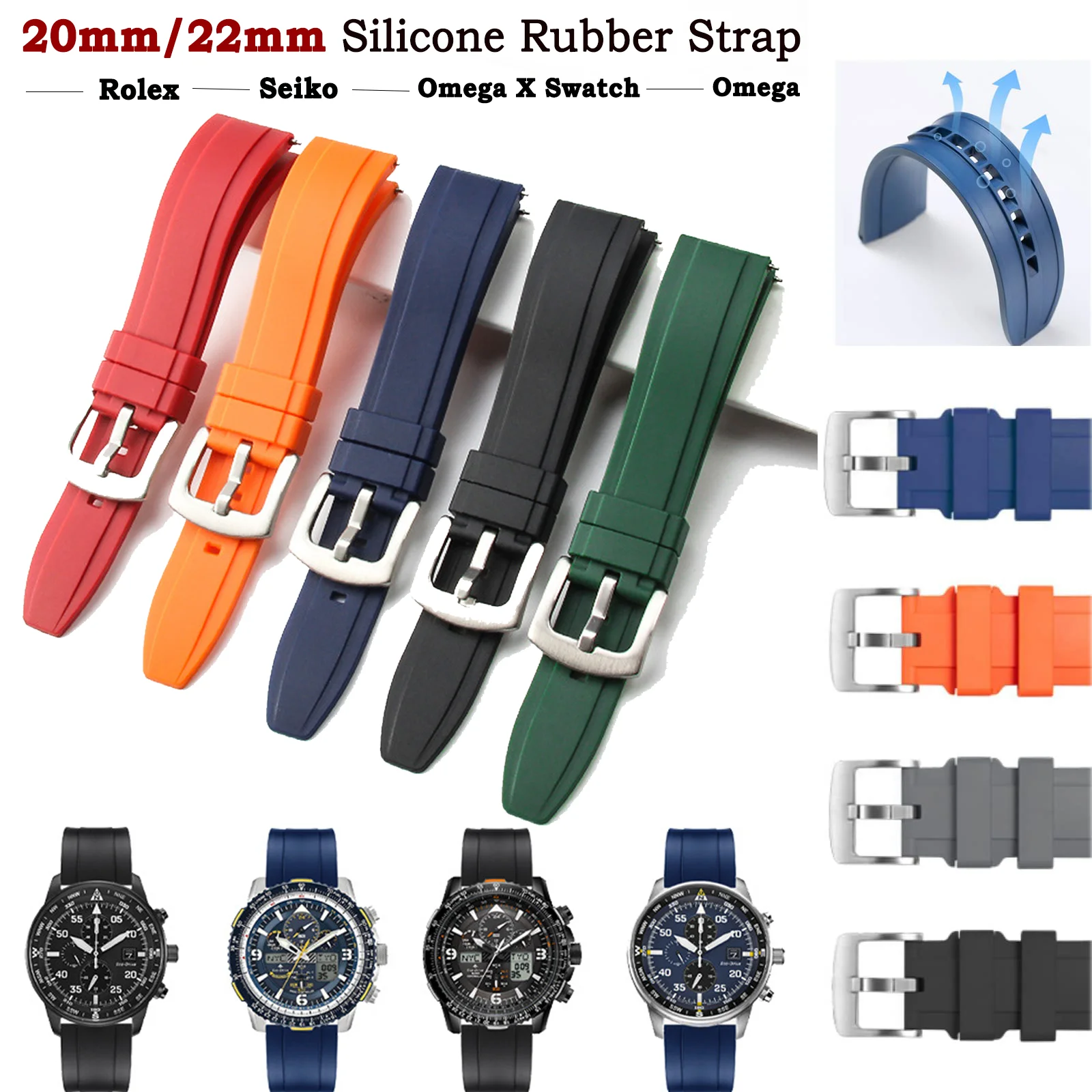 Rubber Watch Bands … - image