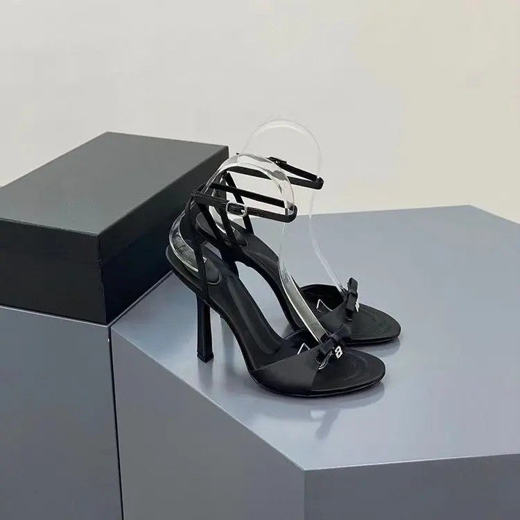 Neue sexy High Heels Damensandalen Sommer Modetrend Komfort Peep Toe Stiefel Stilettos Jazz Dance Damenschuhe Übergröße – Detail 10