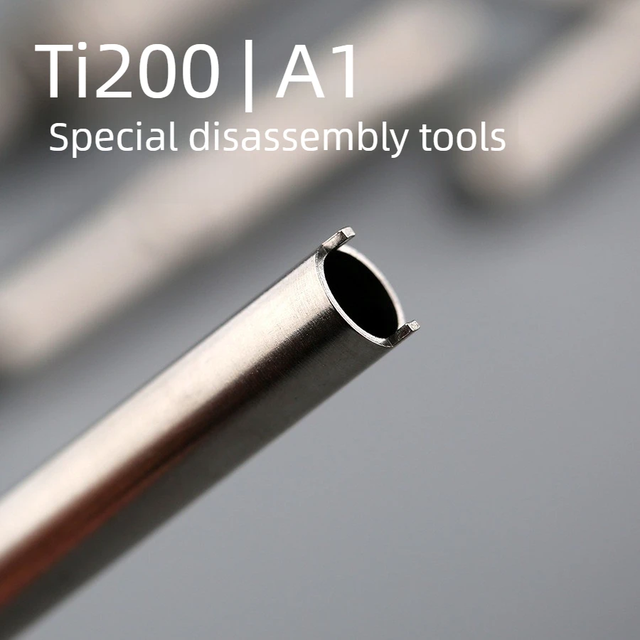 Majohn Ti200 Fountain Pen Metal Disassembly Tool A1/A2/A3 Nib Unit Repair Assembly Cleaning Maintenance Nib Replacement