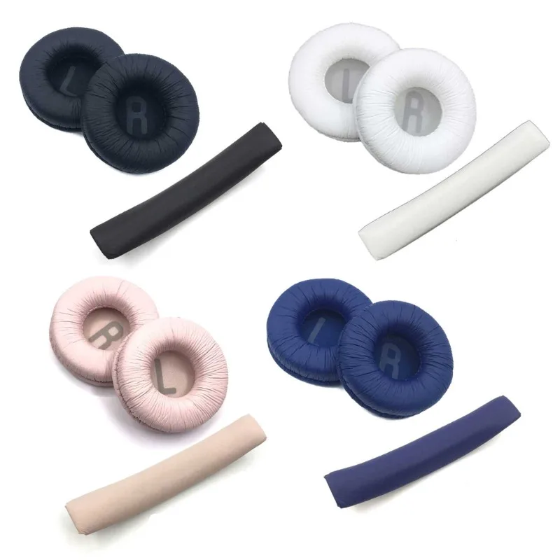 وسادات الأذن استبدال وسائد الأذن وسادة يغطي العلوي عقال ل JBL T450BT T500BT Tune600 660 510BT سماعة سماعة غطاء للأذنين