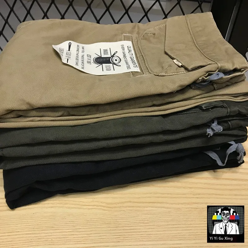 

Мужские брюки в стиле ретро: японские, утепленные, повседневные, прямого кроя, однотонные, простые, рабочие, универсальные