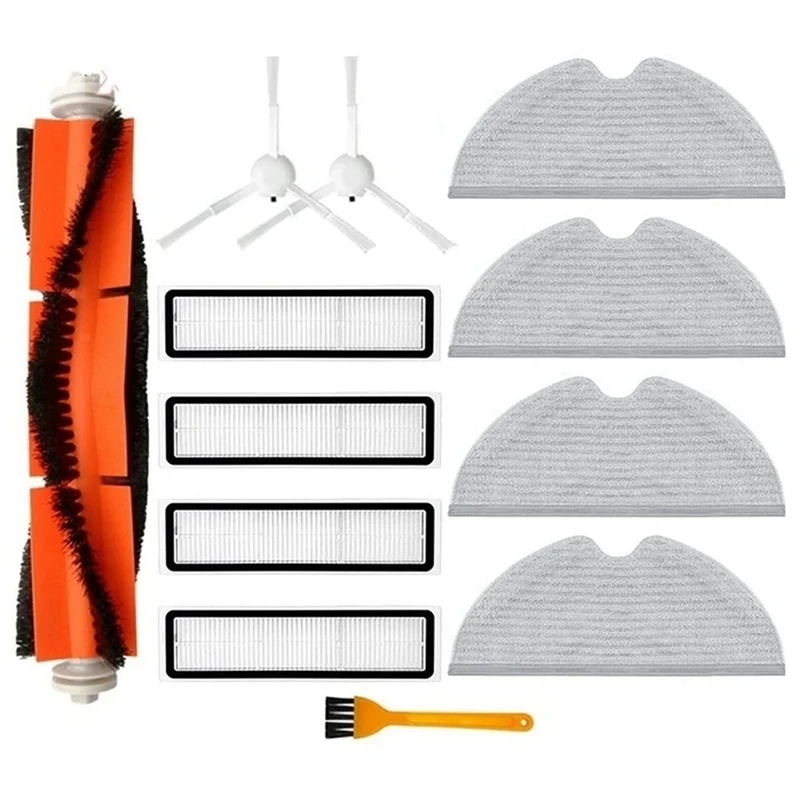 

Запчасти для пылесоса, основная боковая щетка, тряпки для швабр, HEPA-фильтр для Xiaomi Dreame D9 Dreame Bot L10 Pro, детали для пылесоса