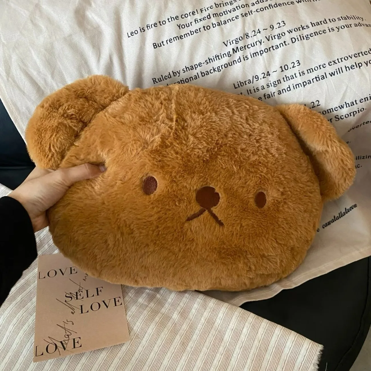 Kawaii Miffy Niedliche Raumdekoration, Puppenornamente, Kissen, bequem, weich, zum Schlafen auf dem Bett, Sofakissen, Geschenkspielzeug für Mädchen – Detail 7