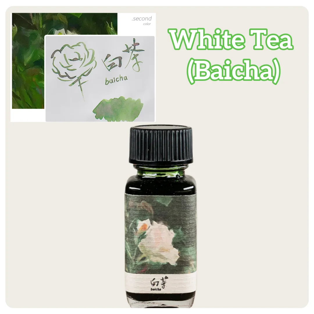 

Collection Traced,White Tea (Baicha),Chromoshading Ink, Sheen Ink ,19ml