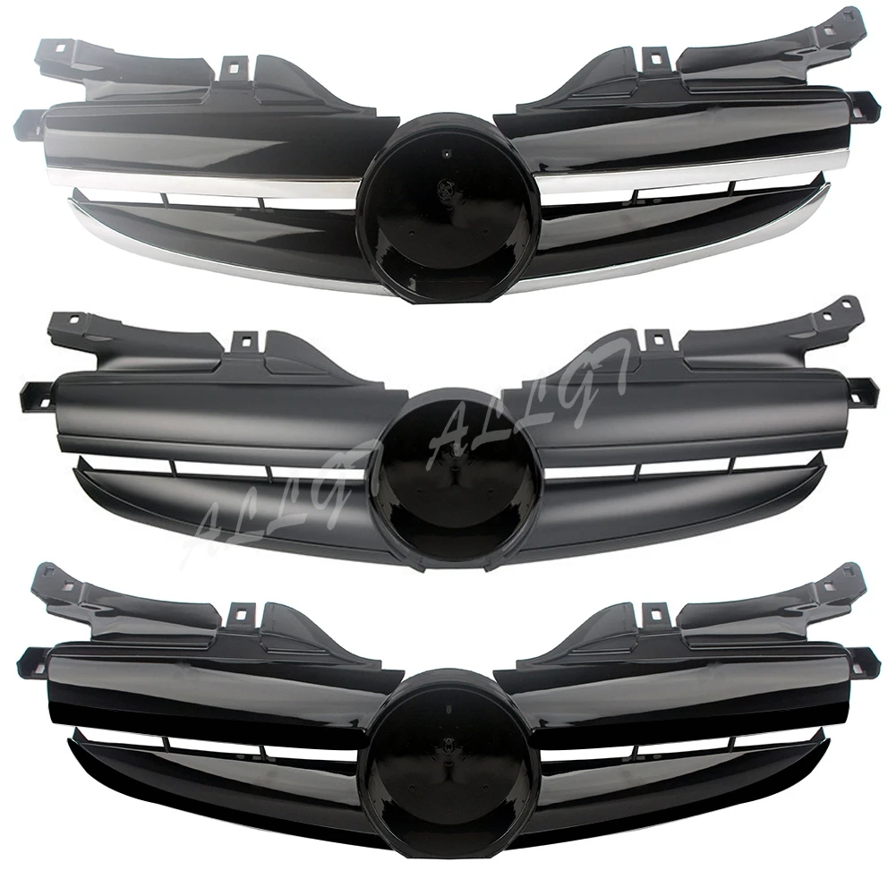 Front Racing Billet Bumper Grille Upper Cover For Mercedes-Benz R170 SLK-Class SLK200 SLK230 SLK280 SLK300 SLK320 350 1996-2003