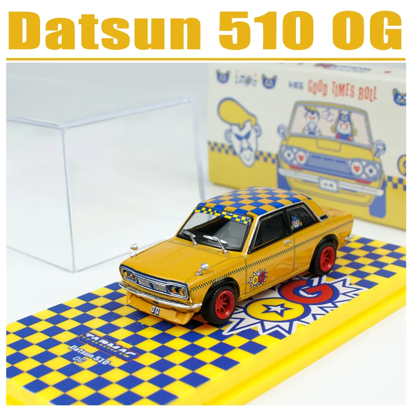 

Tarmac Works 1/64 Datsun 510 OG Alloy Toy Motor Vehicle Diecast Metal Model Gifts